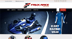 Desktop Screenshot of fruxracewear.com