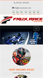 Mobile Screenshot of fruxracewear.com